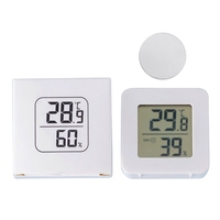 Digital Thermometer Hygrometer LCD Display Electronic Humidity Temperature Meter Gauge for Home Baby Room Office