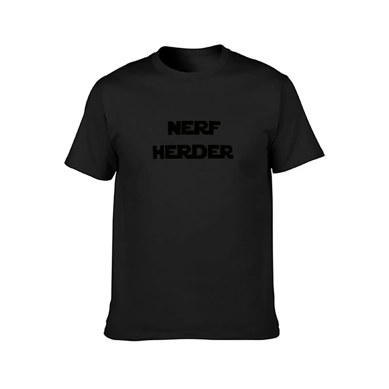 Nerf Herder (Black Version) T-Shirt blacks shirts graphic tees vintage clothes korean fashion funny t shirts for men