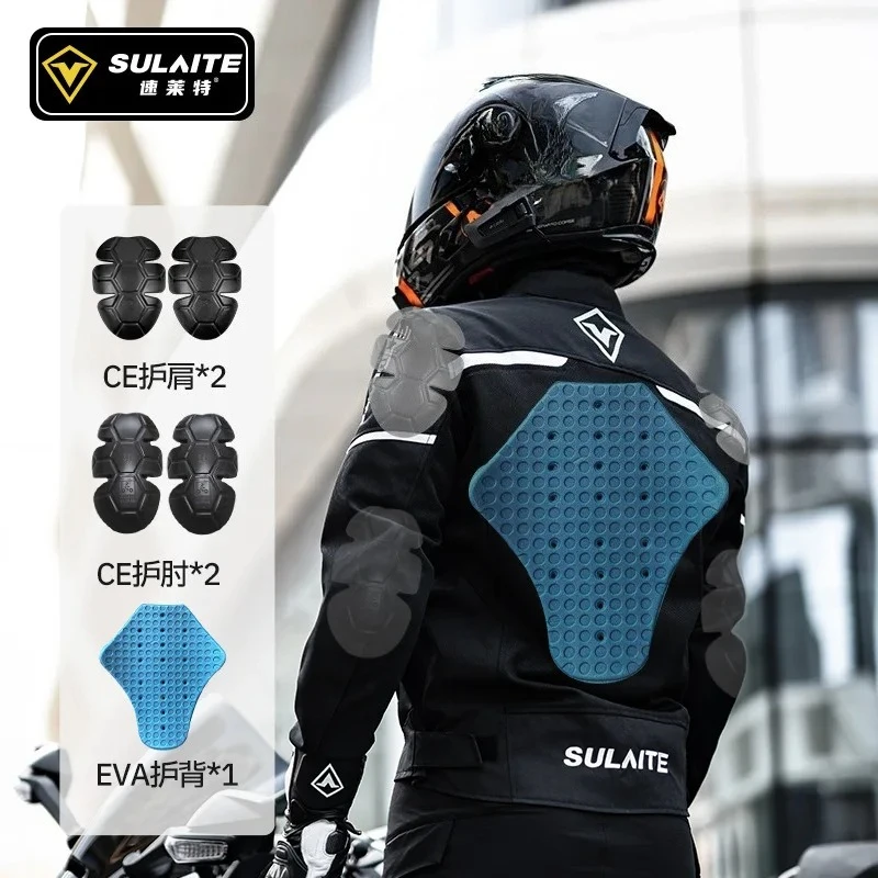 

Summer Motorcycle Jacket Breathable Mesh Motorcycle Riding Jacket Anti Fall And Wear-resistant Motorbike Racing Jacket Men