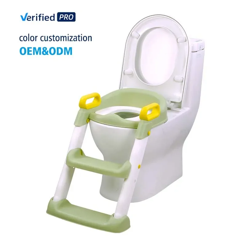 Siège de toilette en plastique pour enfants, portable et pliable, entraîneur PP, échelle de toilette pour enfants, formation de toilette pour bébé