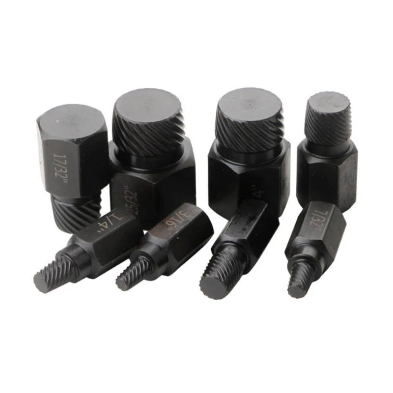25 stück Beschädigt Schraube Extractor Remover Set Hex Schaft Gebrochen Schraube Extractor