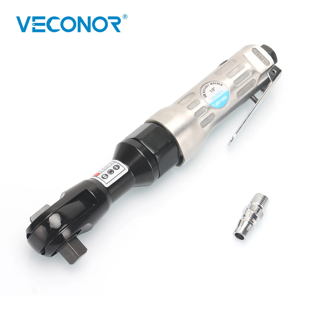 

Veconor 1/2" Dr. Drive Air Pneumatic Powered Ratchet Impact Socket Wrench Power Right Angle Tool 88N.Min