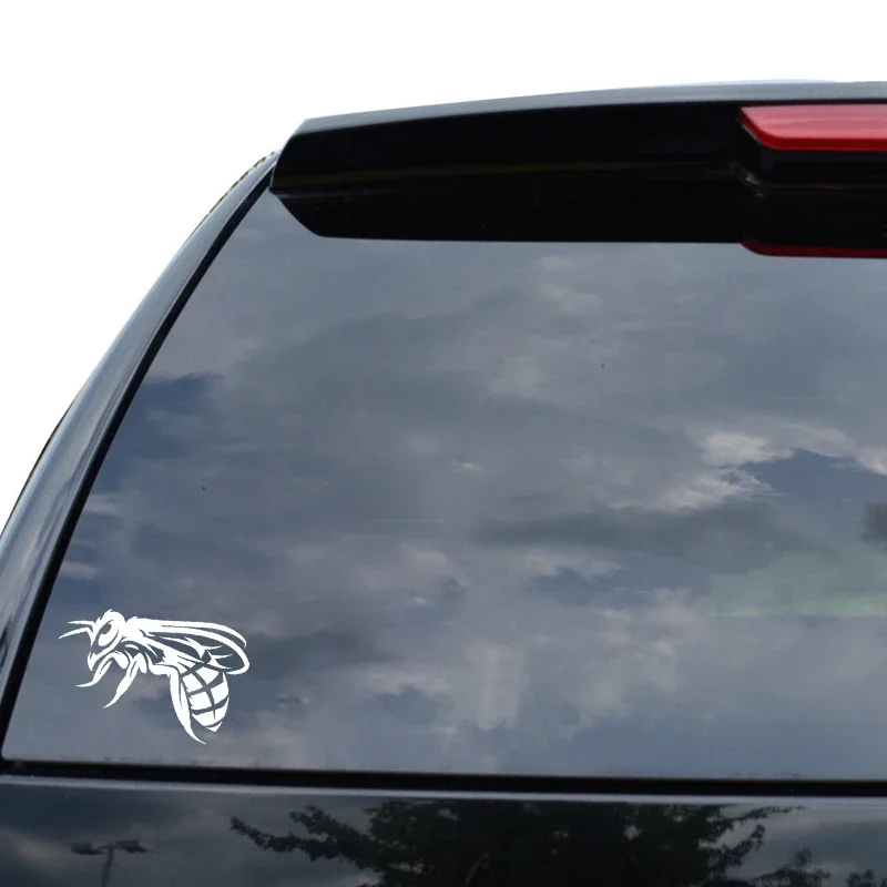 Car Stickers Sticker Bee Pattern Exterior Parts Rear Window Stickers Decoration Cute, Products Motorcycle Custom Accessories Car image 3