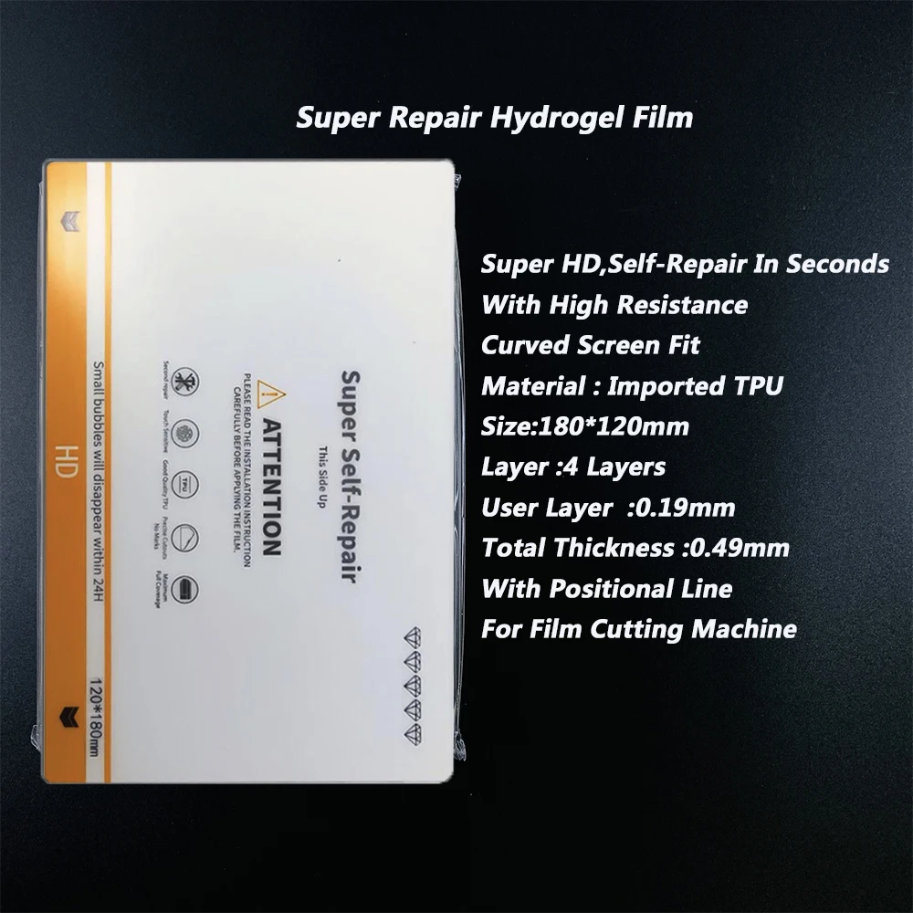 FONLYU Super Scratch Self Repair Hydrogel Film Screen Protector For Blade Plotter Laser Cutting Machine For iPhone 14 Pro Max