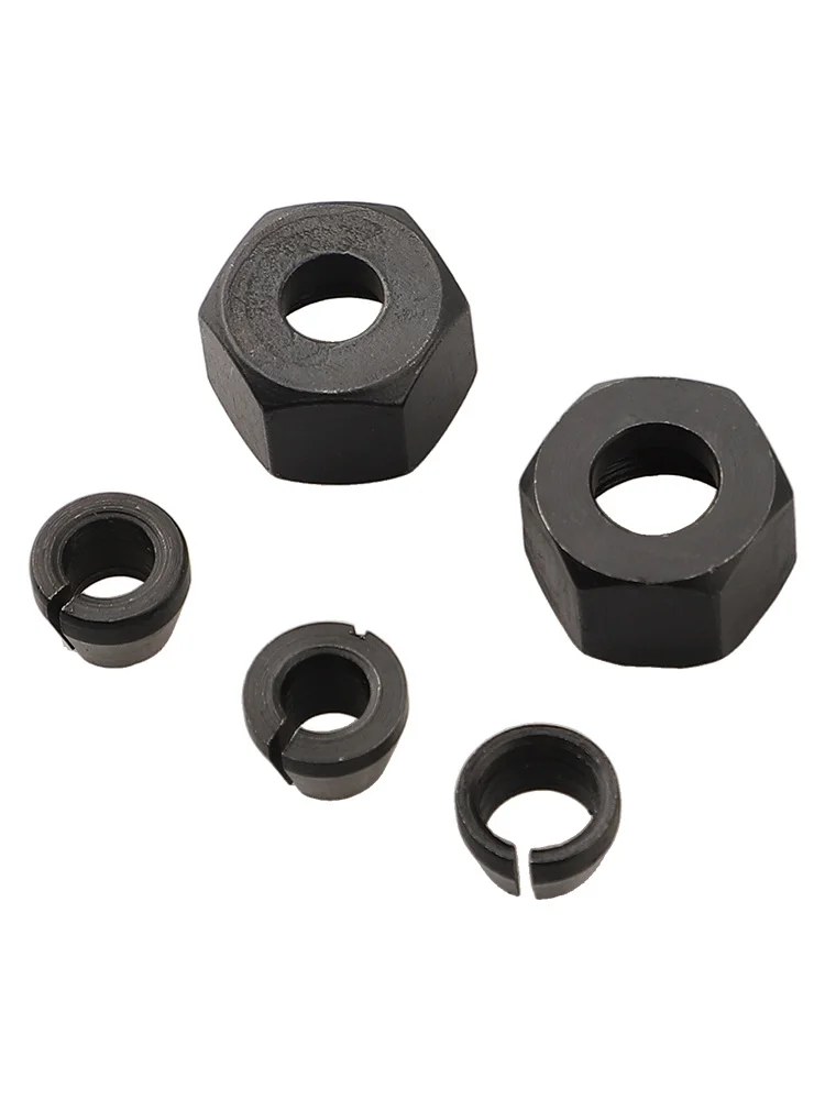 1Set Trimmer Mandrino Set di Conversione Trimmer Pinza Mandrino Router Bit Gambo Adattatore Per Incisione Guarnizioni Macchina Mandrino di Conversione