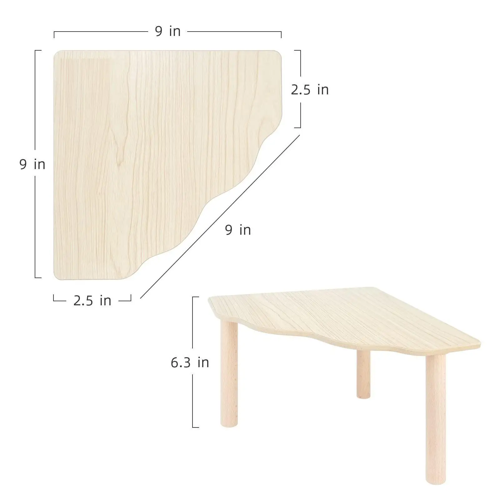منصة الهامستر الخشبية ملعب الهامستر للحيوانات الصغيرة الفئران شينشيلا