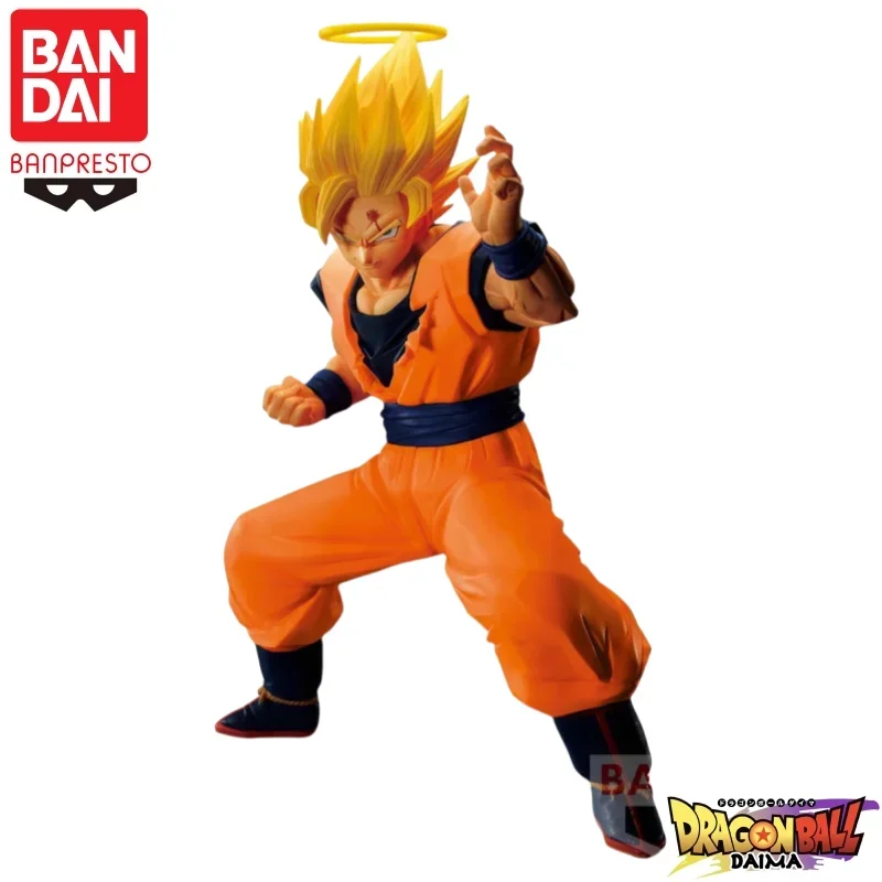 Auf Lager Bandai Original Banpresto Dragon Ball Match Makers Son Goku Actionfigur Modellpuppe Brandneue Boxfigur