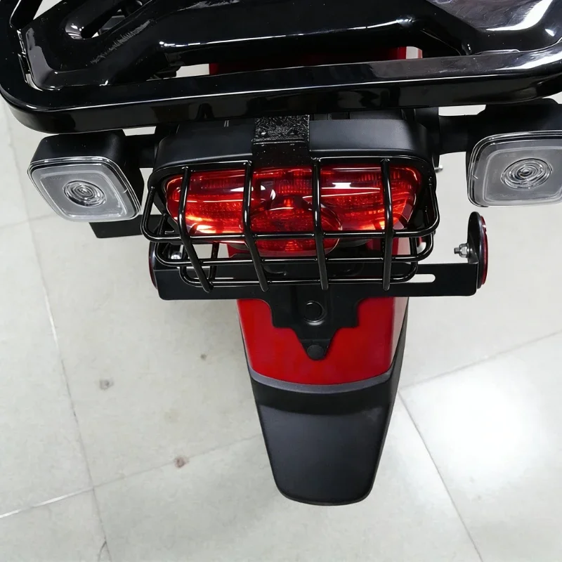 For Honda CT125 Hunter Cub Trail 125 Turn Signal Tail Light Grille Cover Black Turn Signal  Tail Light Grille Cover Decorative