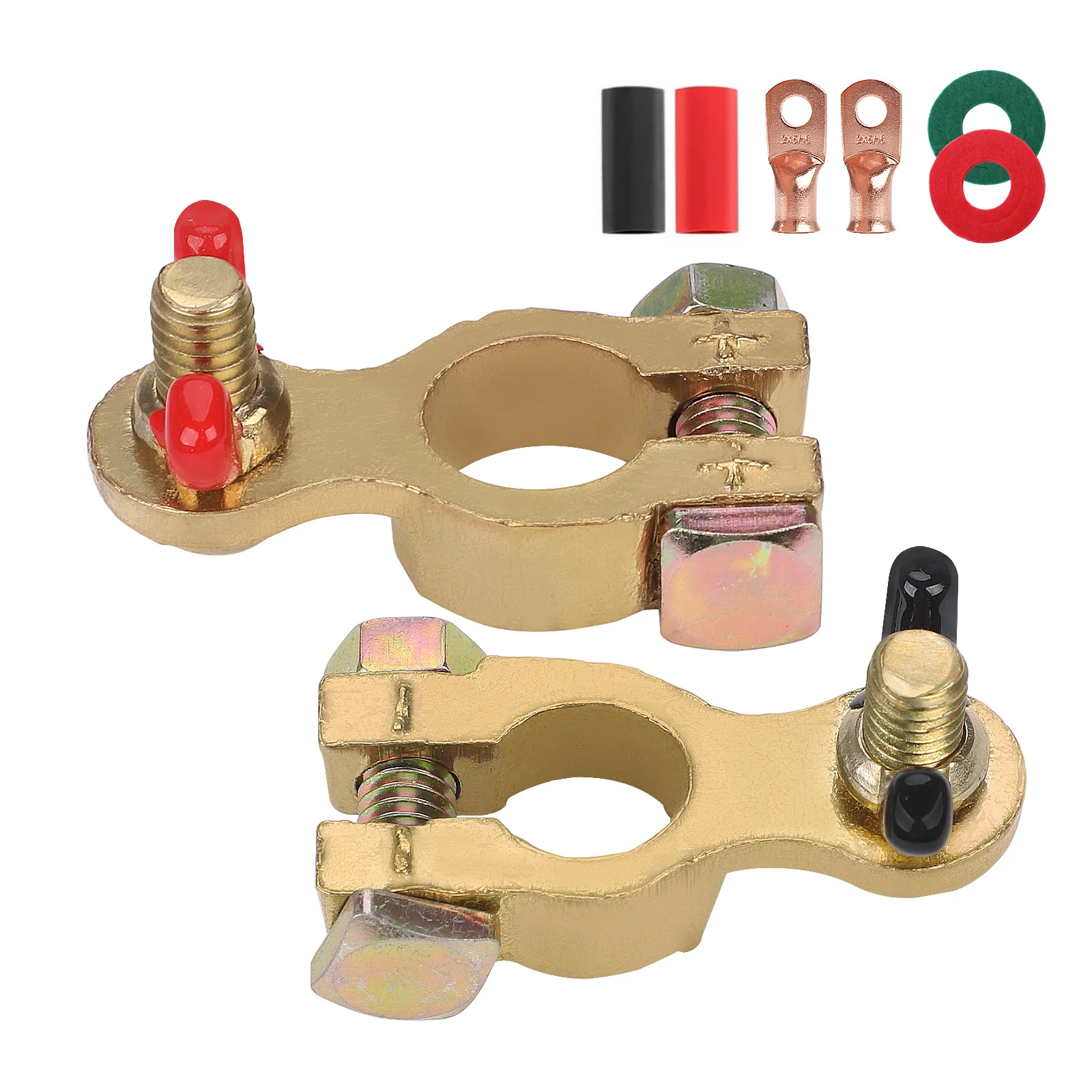 

Anti-Corrosion Pure Copper Battery Terminal, Top Post Connector Clip for Automobile Truck RV and Marine Applications Discount