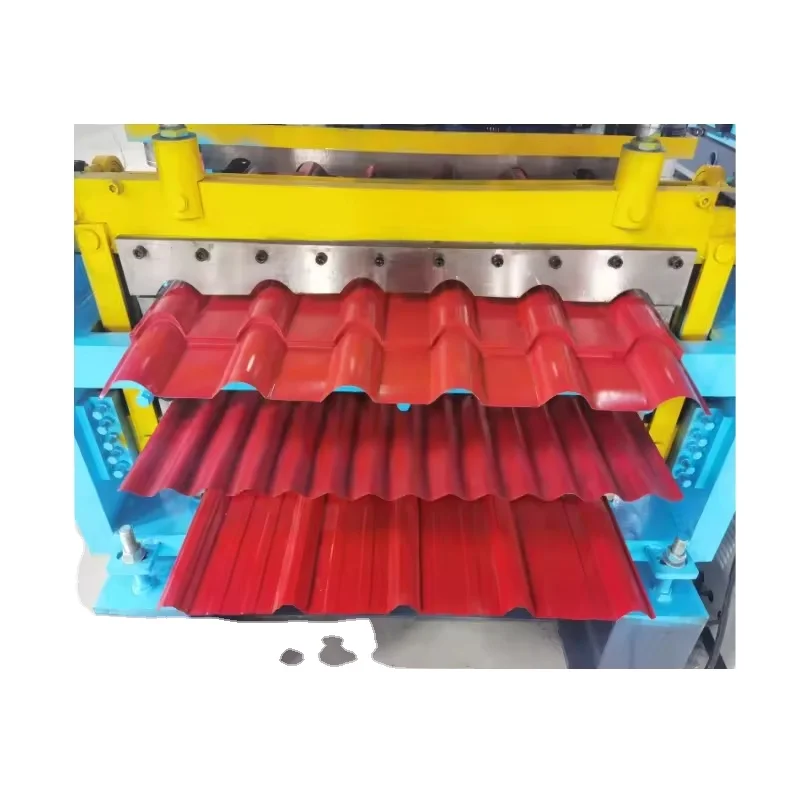 High Speed Metal Corrugated Iron Sheets Roof Panel Roll Forming Making Machine