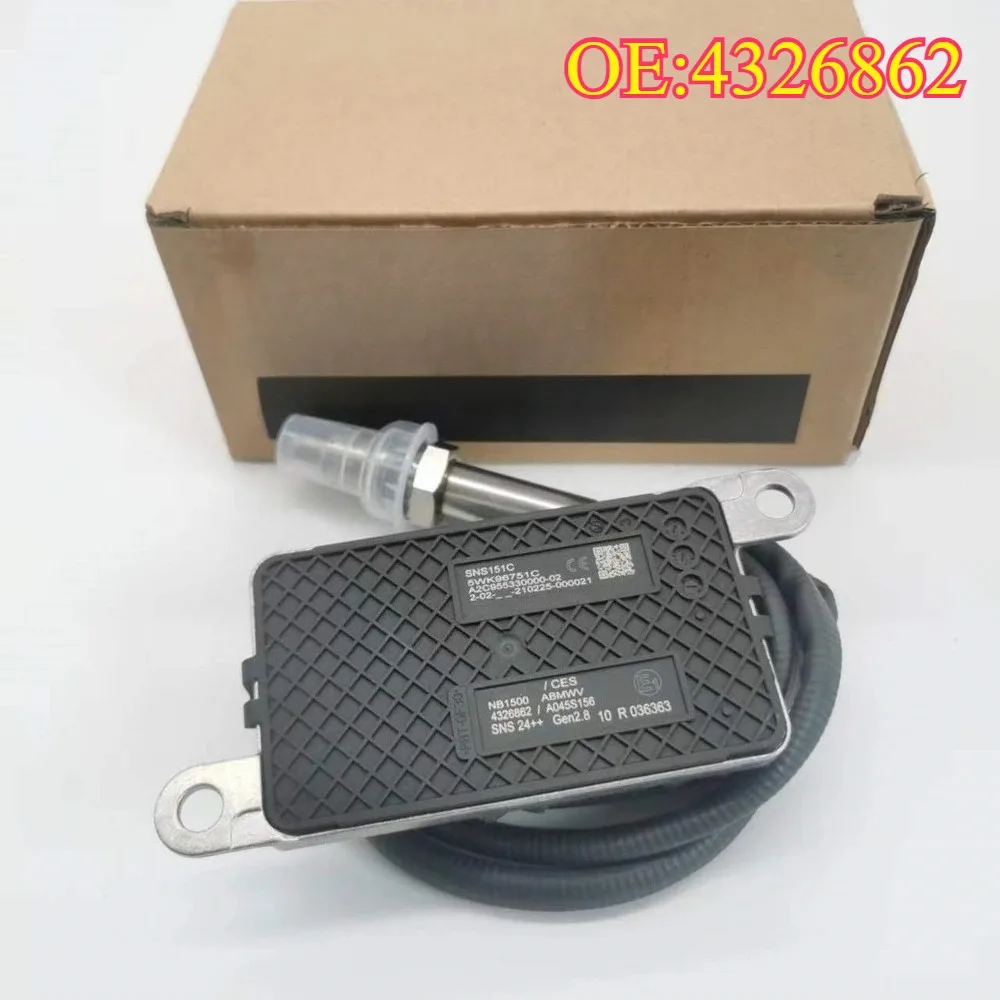 4326862 5wk96751C sensor de nox para camión Original, suministro directo del fabricante de nox, sensor de oxígeno y nitrógeno