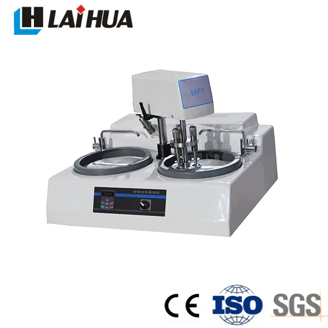 MP-2B+MPT Semi-automatic Metallographic Sample Grinding Polishing Machine