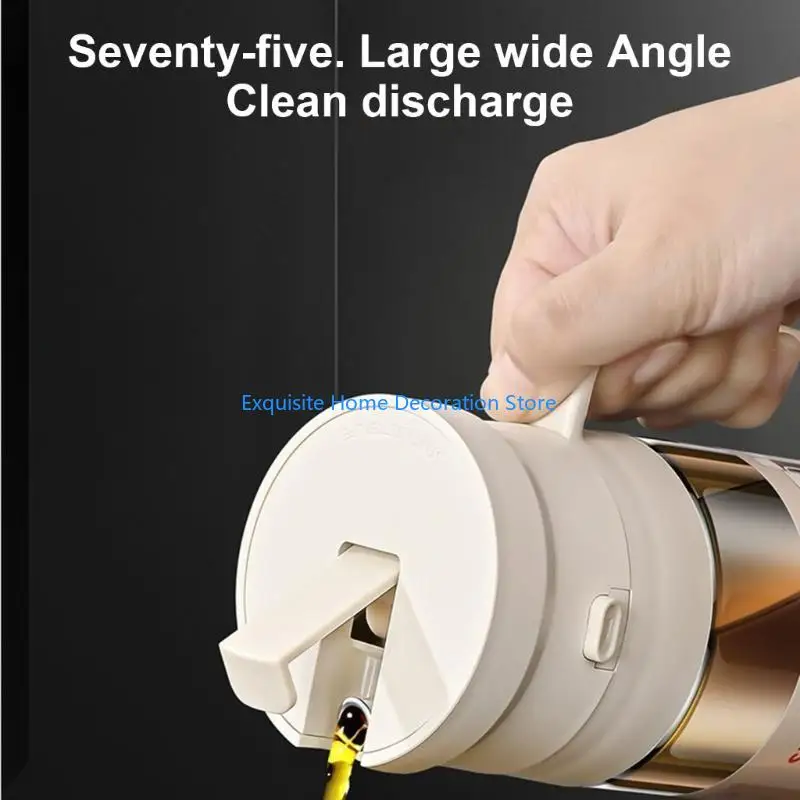 

L5BF Practical Auto Lid Oil Dispenser Stable Materials Suitable for Travel and School