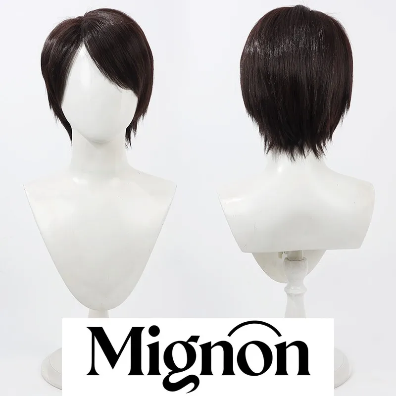 

Kamen Rider Ex-Aid Kagami Hiiro Косплей Парик, Genius Surgeon Темно-коричневый Teased Style