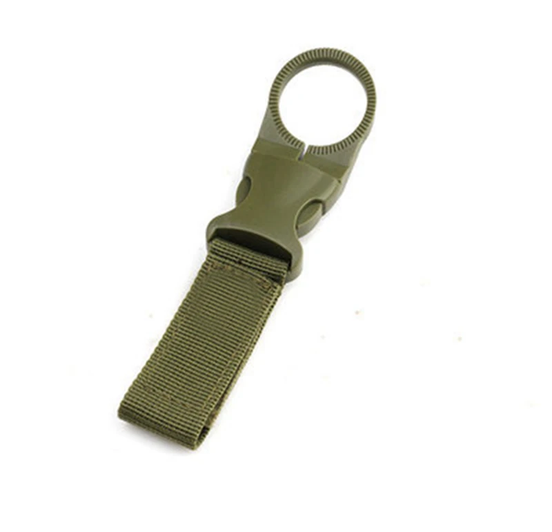 Cinturón para hombre, llavero con hebilla, gancho, soporte para botella de agua, colgador de botella de agua para acampar, hebilla de correas, mosquetón, Clip para cinturón