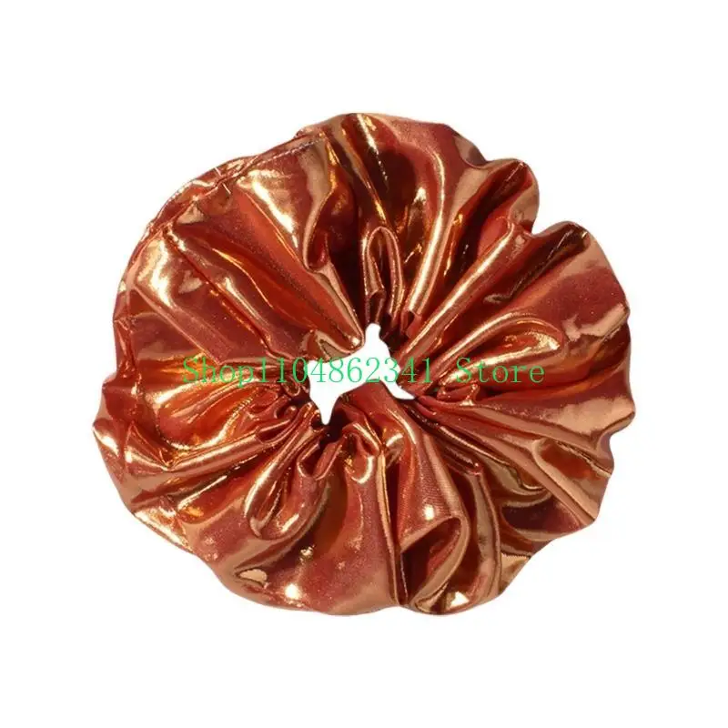 652F Fashionable Black Oversized Hair Scrunchie Combining Comfort And Styles Hair Tie