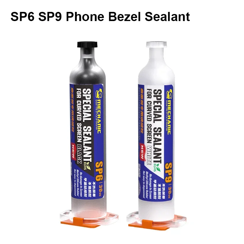 Mechanic SP6 SP9 Black White Adhesive Glue 30CC Screen Middle Frame Adhesive Phone LCD Repair Glue Tools Waterproof