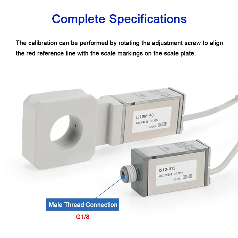 SMC 타입 IS10 시리즈 압력 스위치 통합형 압력 스위치 IS10-01S-L/6/Z IS10M-40-6/L/6L/Z/6Z 공압 센서