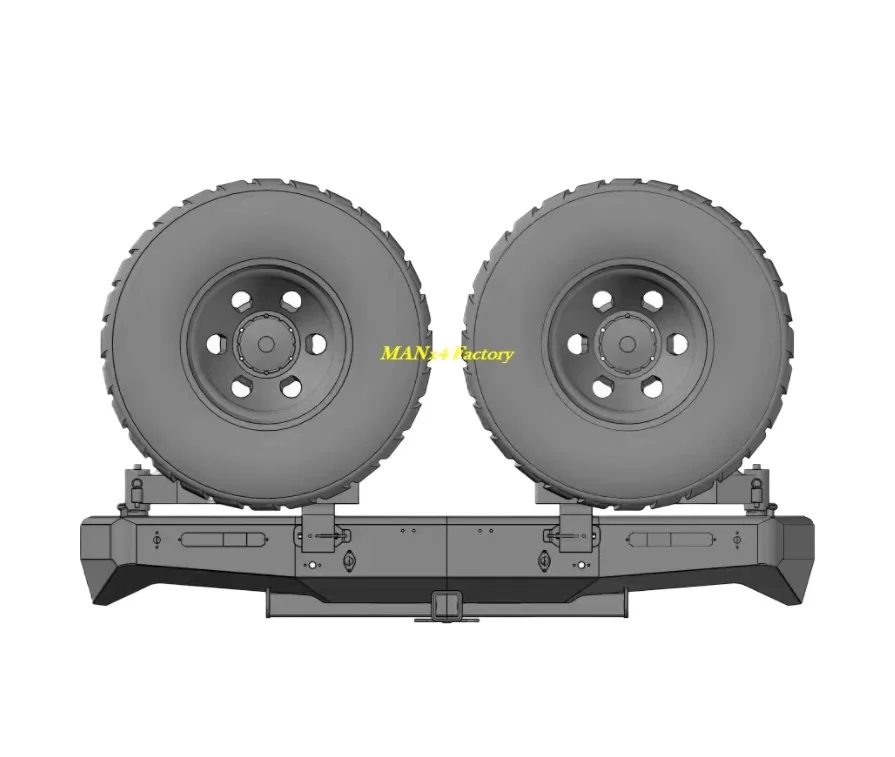 

TOP Off-Road Steel Rear Bumper for Volkswagen Amarok 11-22