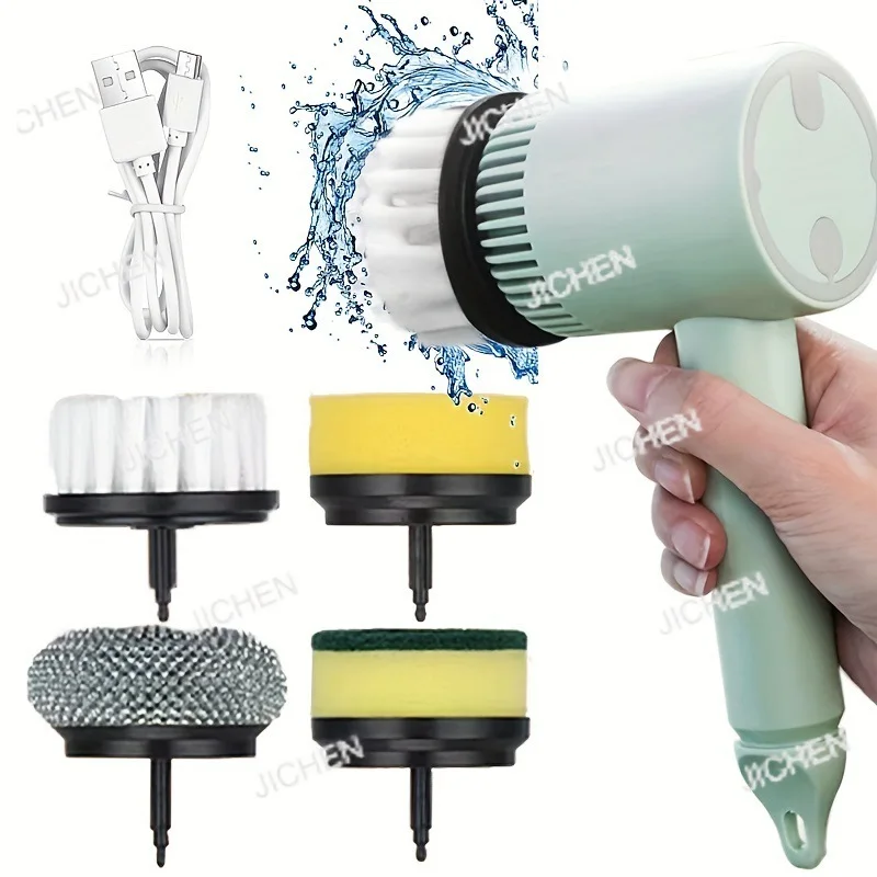 

Neu versandte Artikel Multifunctional Electric Cleaning Brush Household Toilet Cleaning Handheld Kitchen Cleaning Brush Wireless