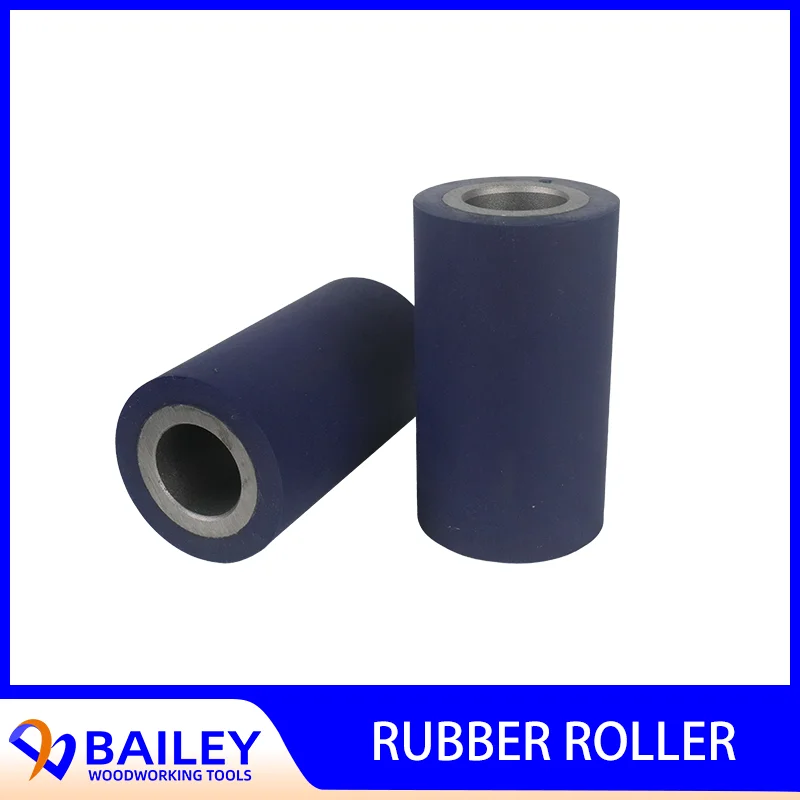 

BAILEY 1Pair 40x20mm Series Rubber Wheel Feed Roller for Manual Edge Banding Machine Woodworking Tool