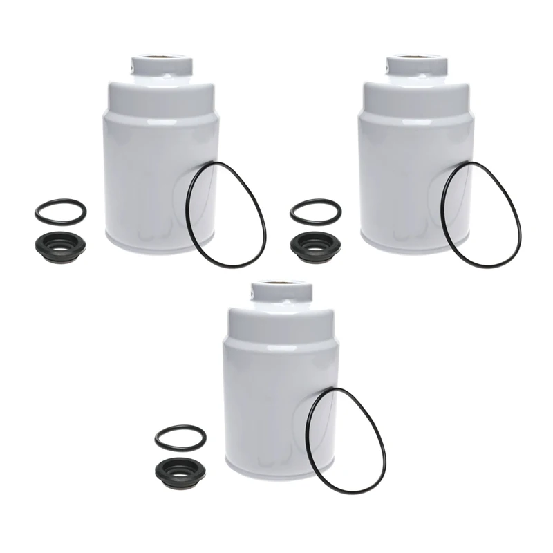 

12633243 19305685 12664429 3 Sets Engine Diesel Fuel Filter Kits Fit for Chevrolet Express 2500 3500 4500 Silverado 2500 HD 6.6L