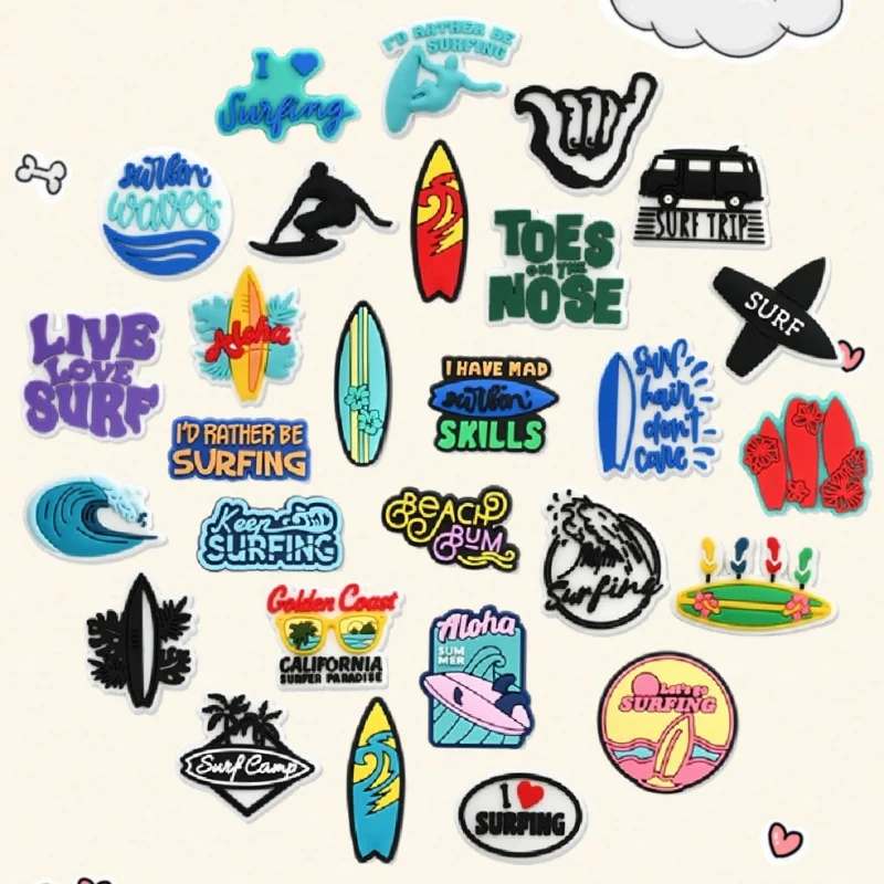 

Wholesale PVC Swim Fast Water Ballet Shoe Charms Buckle Clog Fit Wristbands Garden Shoes Button Decorations for Swimming Free St