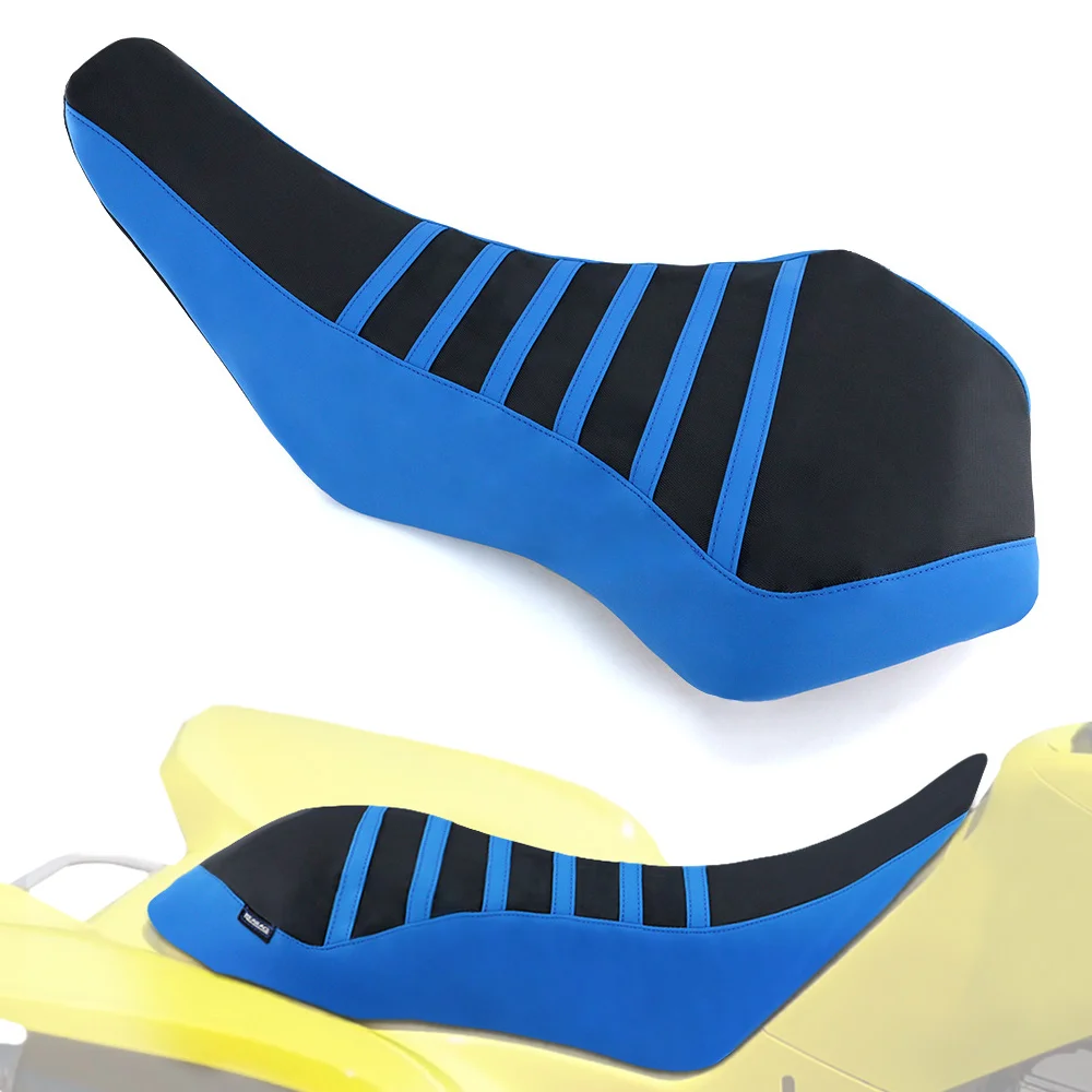 

For Suzuki Quadsport Z400 / LTZ400 2003-2009 Kawasaki KFX400 2003-2006 Motorcycle Non-Slip Seat Cover Ribbed Gripper Seat Cover