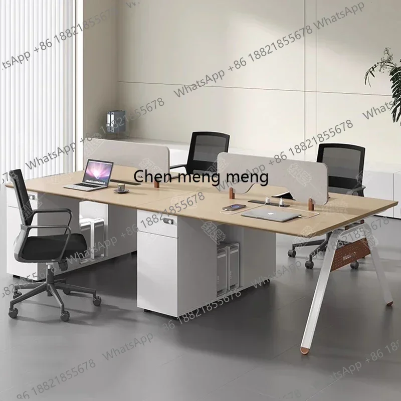 

New arrive Long Wooden Office Desk Study Decoration Executive Bedroom Gadgets Office Desk Reception Storage Ufficio Large Home F