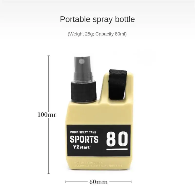 High Quality Leak Proof Spray Bottle Convenient Outdoor Sports Fine Mist Nozzle Cosmetic Atomizer Bottle Pocket Thread Design