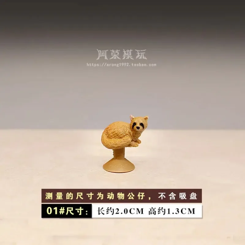 Ensemble de modèles d'animaux sauvages miniatures, tigre, hippopotame, zèbre, guépard, Panda marron, dauphin, chimpanzé, Lion, figurines d'action, jouets d'ornement