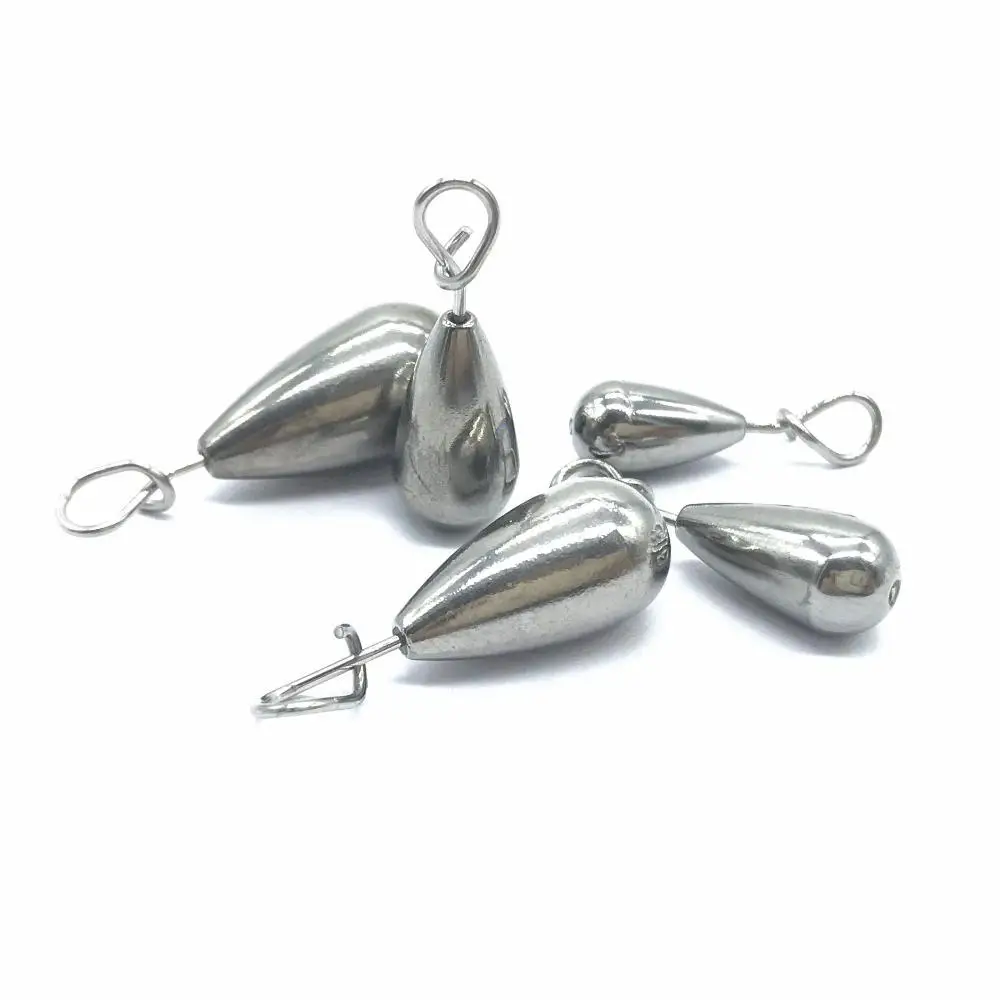 3.5/5.3/7/10.5/14g Fishing Sinker Tungsten Fall Hook Connector Line Sinker Additional Weight Quick Release Casting Fishing Tools