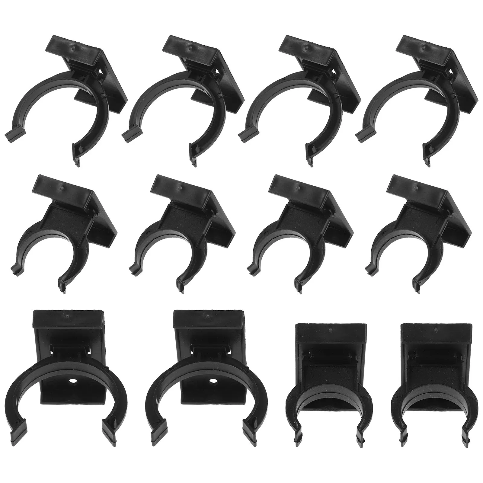 20Pcs Plastic Kitchen Leg Plinth Clips Cabinet Leveling Kick Clips Snap Design Furniture Floor Protector Height Adjustable