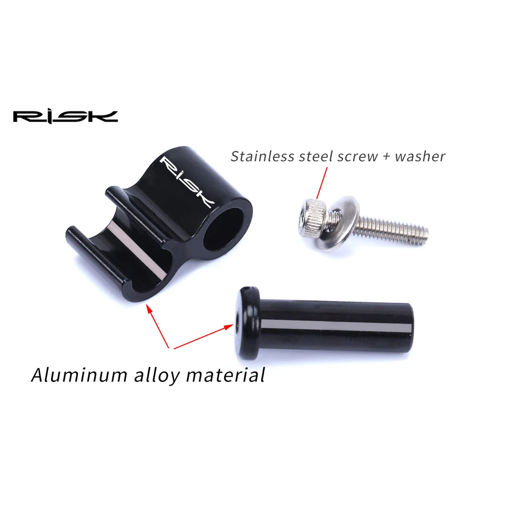 RISK Bike Cable Grip Adapter Guide Bicycle Oil Tube Fixed Conversion Seat Wire Trap Brake Line Pipe Tubing Alignment Organizer