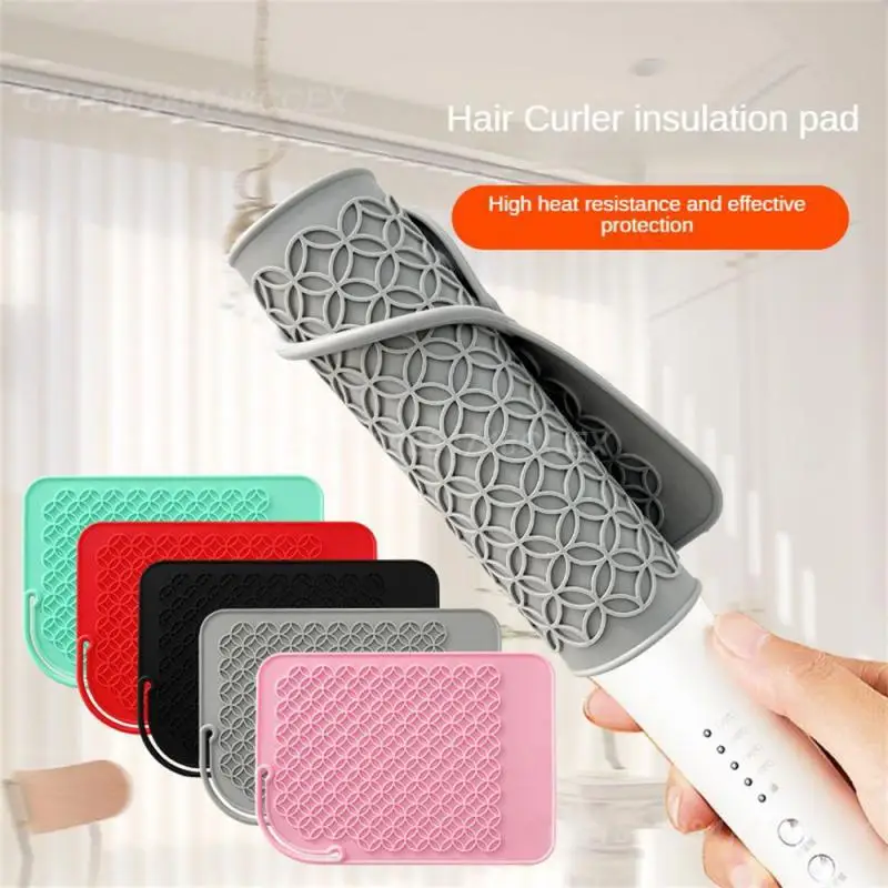 Silicone Insulation Pad Effective Thermal Insulation Fashionable Electric Coil Insulation Pad Hairstyle Design Hair Irons