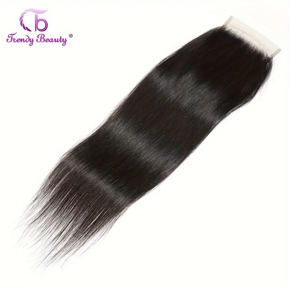 Brazilian Straight Hair Closure 4x4 Free Part Lace Closure Swiss Lace Remy Hair Closure Human Hair Closure For Women