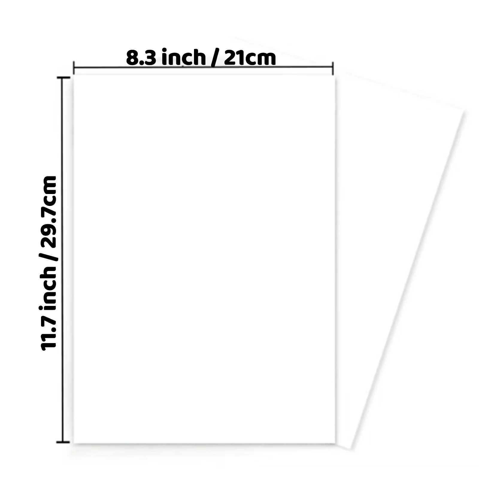 10 أوراق لتقوم بها بنفسك A4 النافثة للحبر زلاجة مائية ورق نقل مائي 8.3x11.7 بوصة ورق نقل المياه الشفاف للطابعة النافثة للحبر