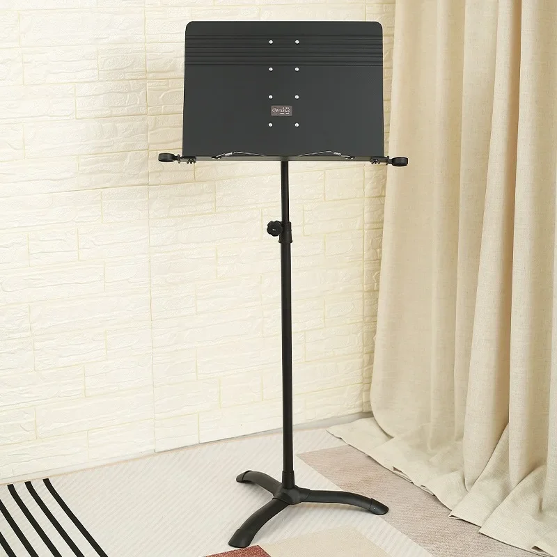 Portable Music Stand Foldable Music Instrument Guitar Violin Piano Music Stand  Accessories Stable Height Adjustable Tripod