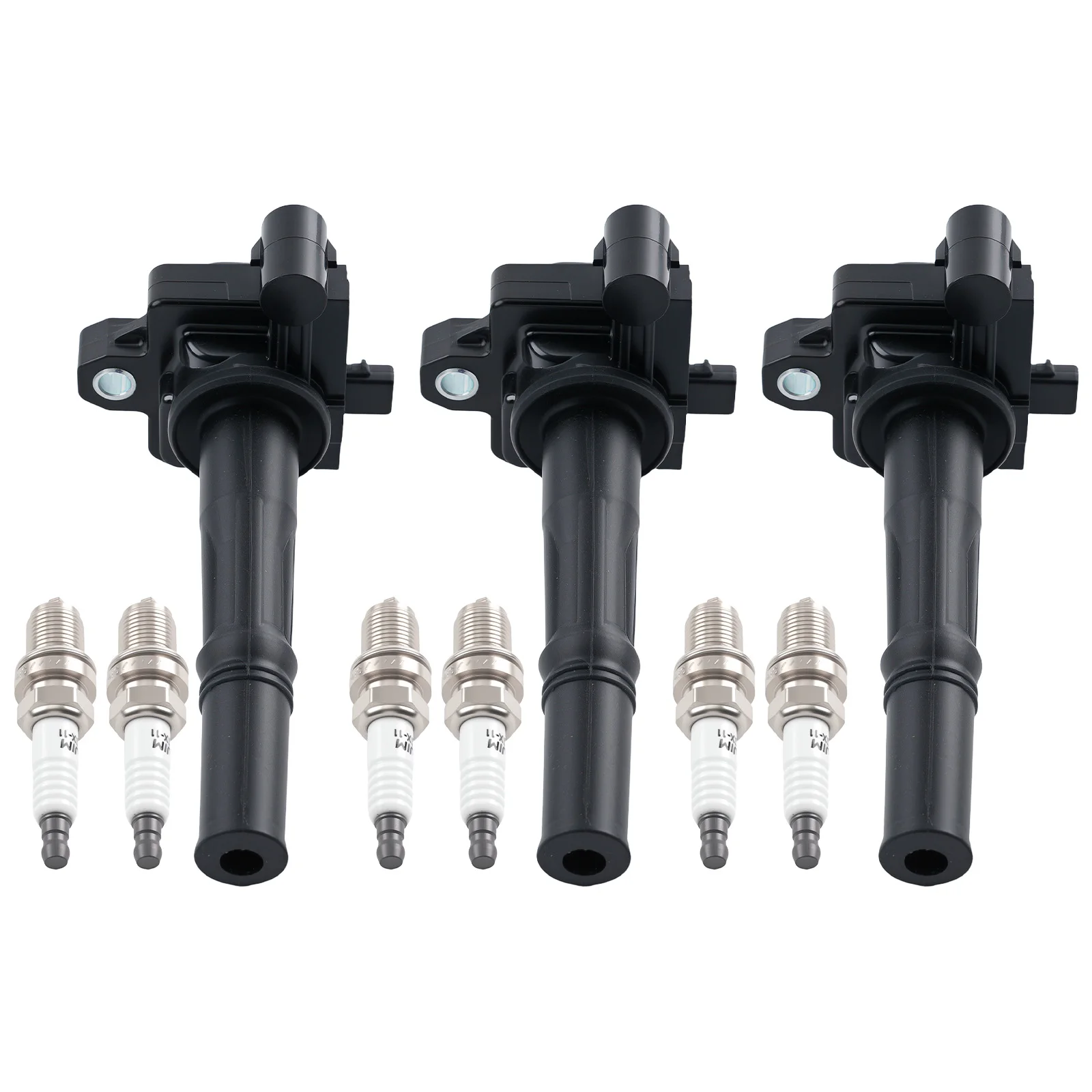

3x Ignition Coil & Spark Plug Set for 1995-1998 Toyota T100 3.4L V6 9091902212