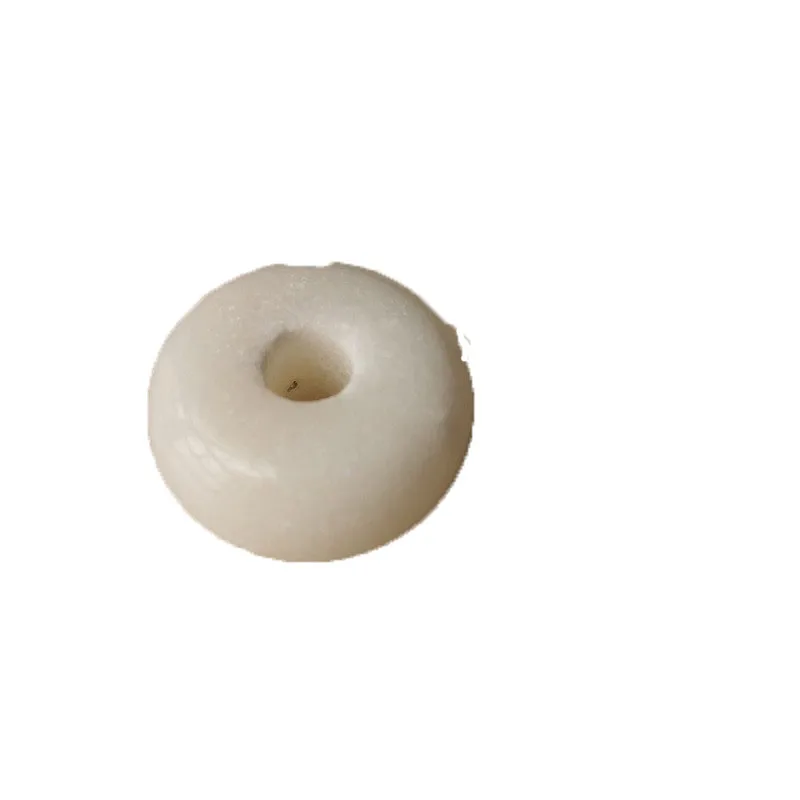 2PCS Yellow/White Fittings Natural Jade Beads White Jade Topaz Lamp Post Table/Wall/ Chandelier Lamp DIY Decoration Fittings