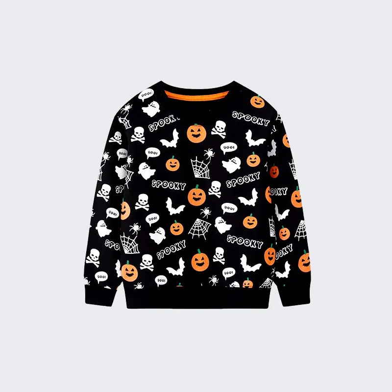 

Spring and Autumn New Style Boys and Girls Sweatshirt for Toddlers and Kids Fashionable Casual Long Sleeve Sports Crew Neck Swea