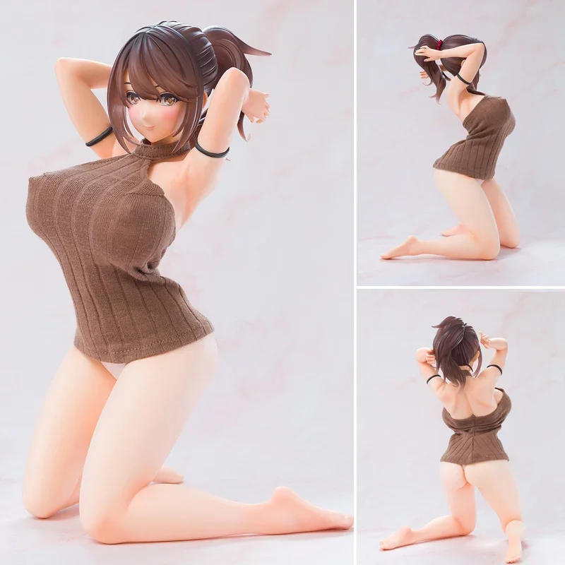 27cm Native BINDing Hinano Sexy Anime Girl Figure Fox Ear Mulberry Action Figure Hentaii Figurine Adult Collectible Model Toys