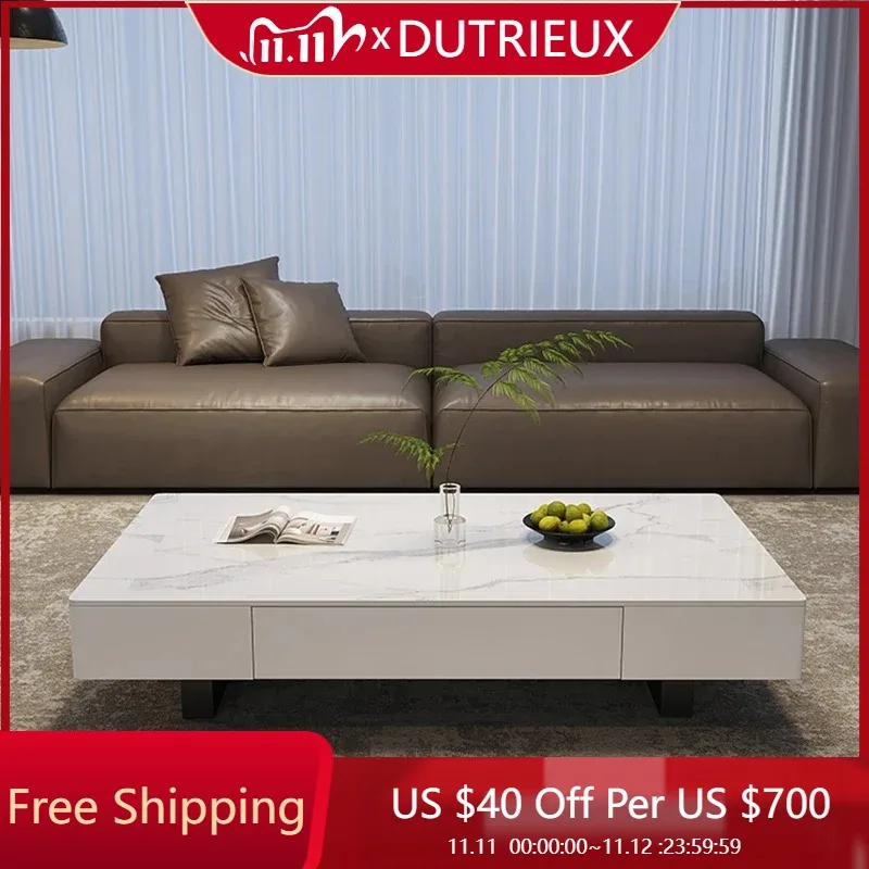 

Nordic Design Coffee Table With Drawers Luxury Creative Professional Coffee Tables Minimalist Modern Mesas Bajas Salon Furniture