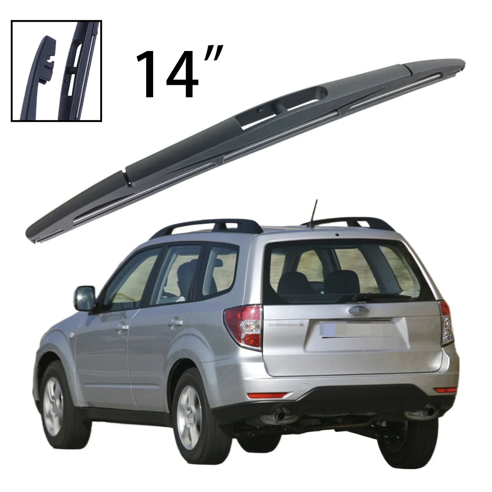 

14" Rear Windshield Windscreen Washer Wiper Blade For Subaru Forester SH MK3 2008-2012 Car Accessories Accsesories