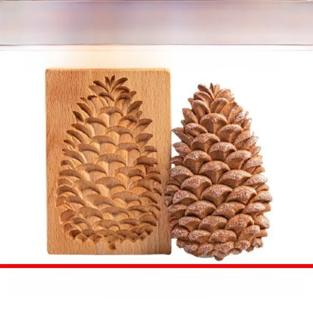 Molde para Galletas de Madera de Nogal, Cortador de Galletas, Herramientas de Repostería de Cocina, Cortadores de Galletas de Madera, Utensilios de Repostería DIY, Cortador de Galletas Crujientes