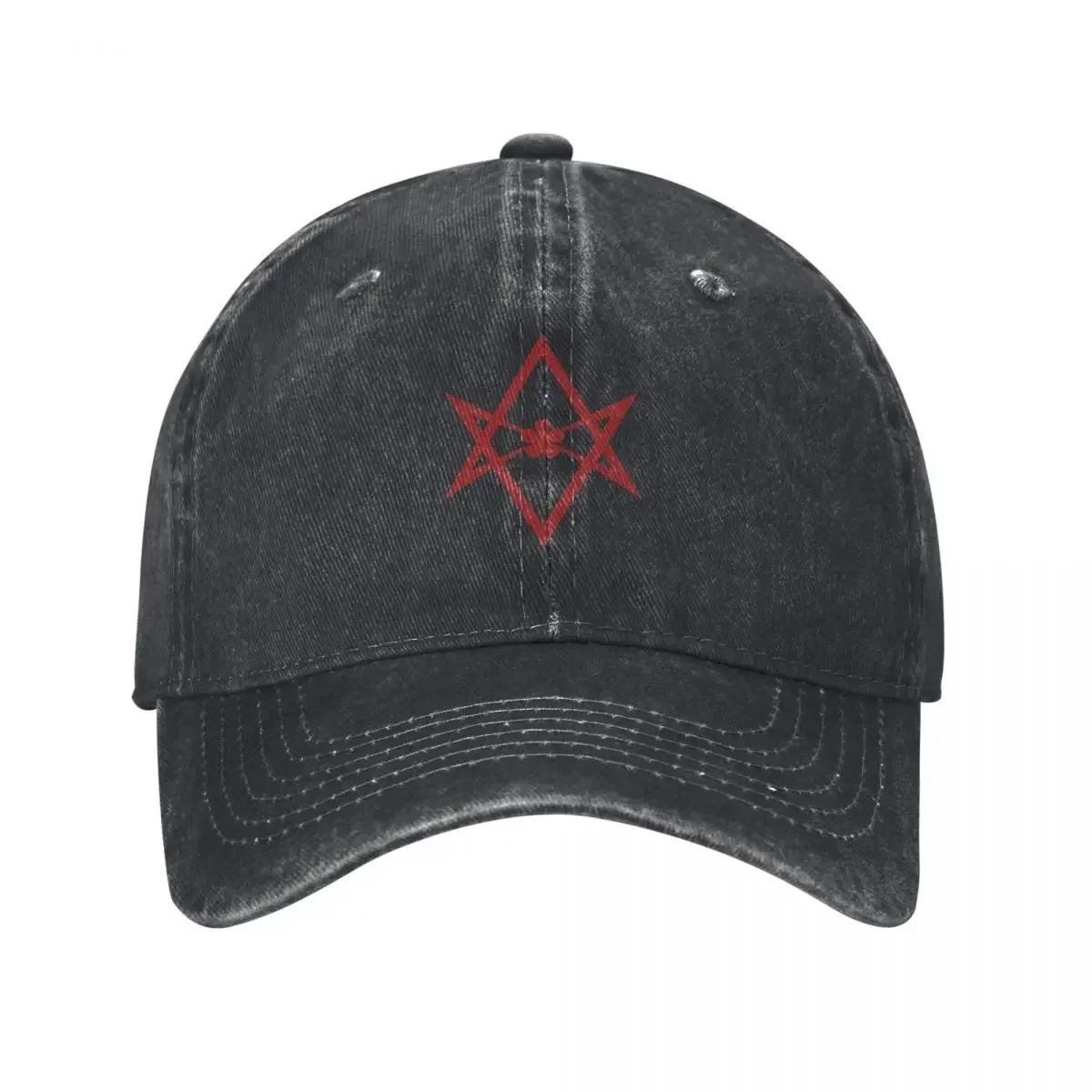 The Unicursal Hexagram Baseball Cap Brand Man cap Mountaineering hard hat Mens Women's