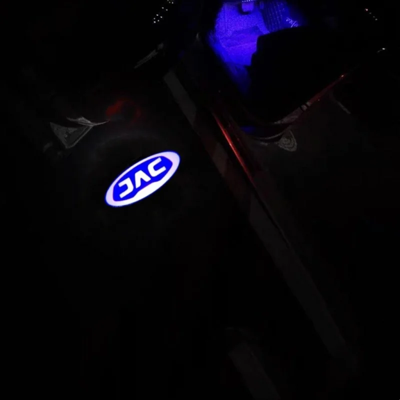 

2pcs LED Car Door Logo Welcome Light Laser Projector Ghost Shadow Lamp for JAC S3 S5 A30 A13 T8 6 M2 Car Accessories Decoration