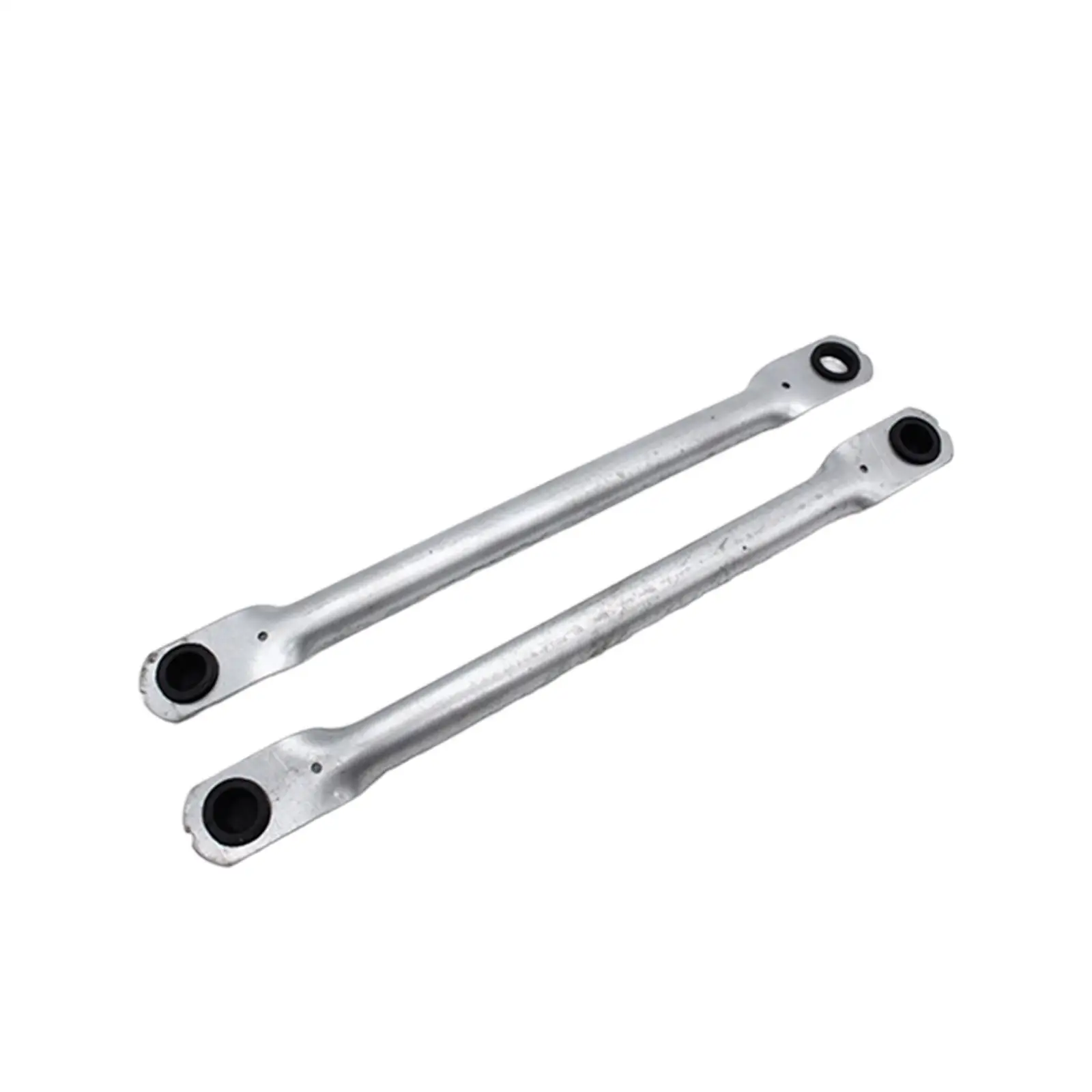 2 Pieces Windshield Wiper Linkage Rods Metal High Performance Accessory Practical Automobile Parts Spare Parts Replace