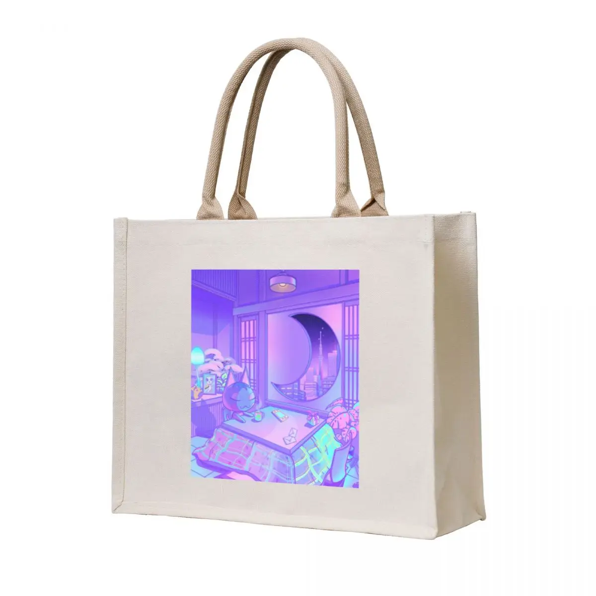 

Moonlight Rosie Tote Bag custom fabric bag tote bag woman Large bags for women foldable reusable