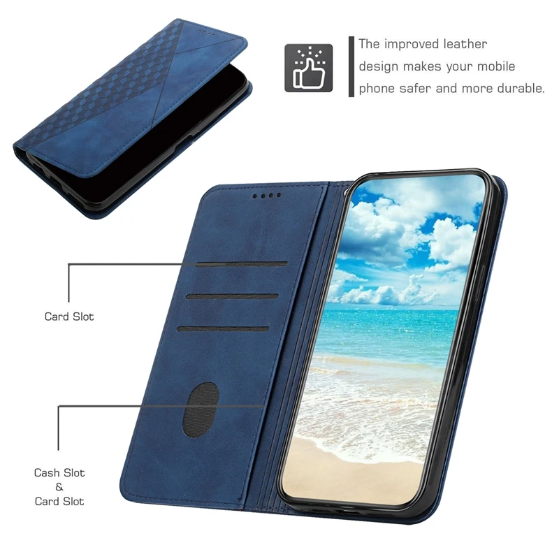 Luxury Magnetic Case on For Etui Samsung Galaxy M35 5G Phone Case na sFor Funda Samsung M35 M 35 M55 M15 5G Flip Stand Cover